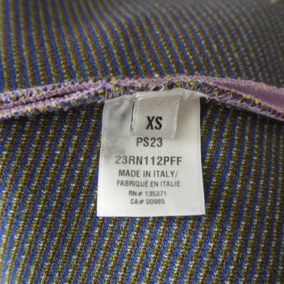 NEW OSCAR DE LA RENTA Jacquard-Knit Passionflower Dress size XS #1177 - Picture 11 of 12